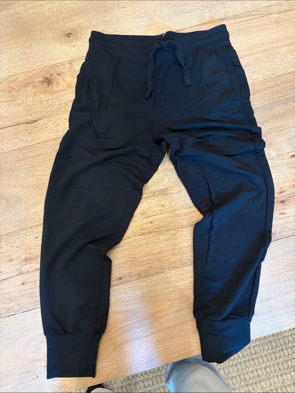 Fabletics Black Women's Jogger Pants with Drawstring